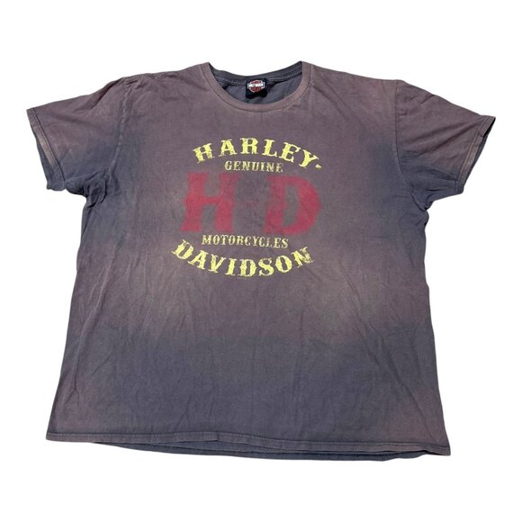 Harley-Davidson 2XL Chattahoochee T-Shirt Fort Benning GA XXL Cityscape Biker - Picture 2 of 8